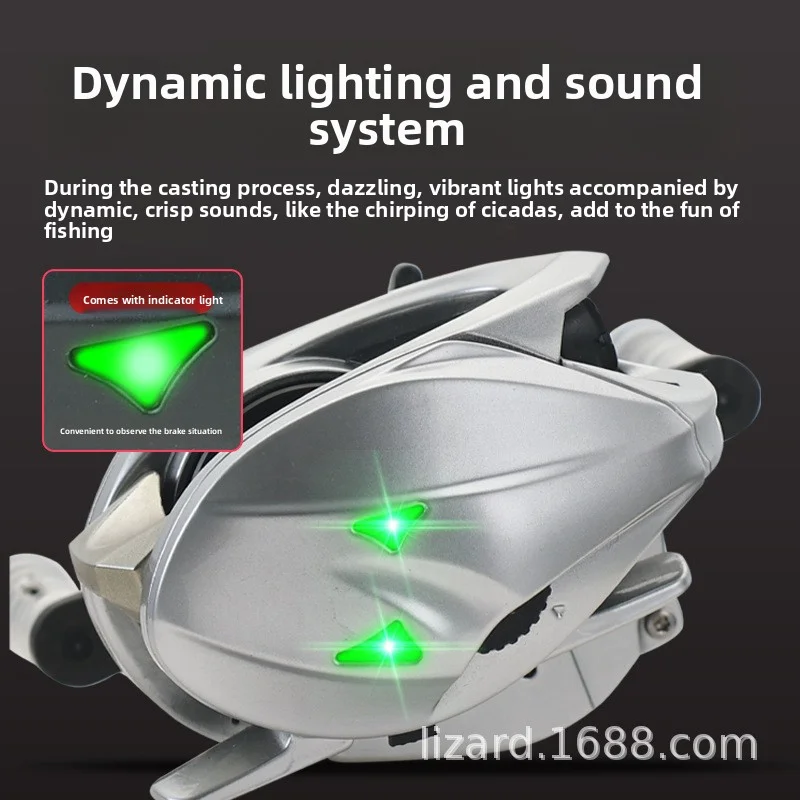 Carrete ultraligero de carbono Lizard Fishing DC Kyomo, bobina corta - imagen 3