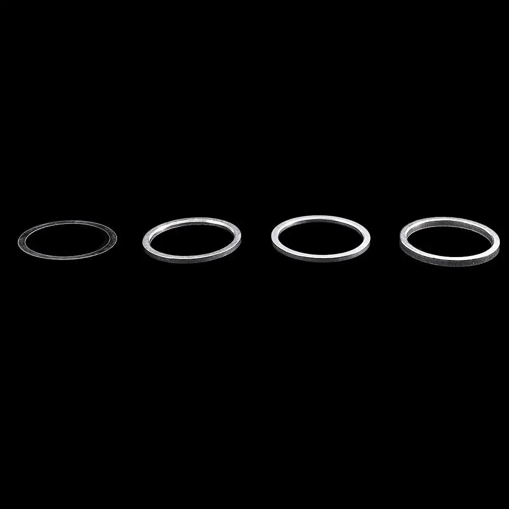 Anillos espaciadores ajuste fino dirección bici horquilla delantera - imagen 2