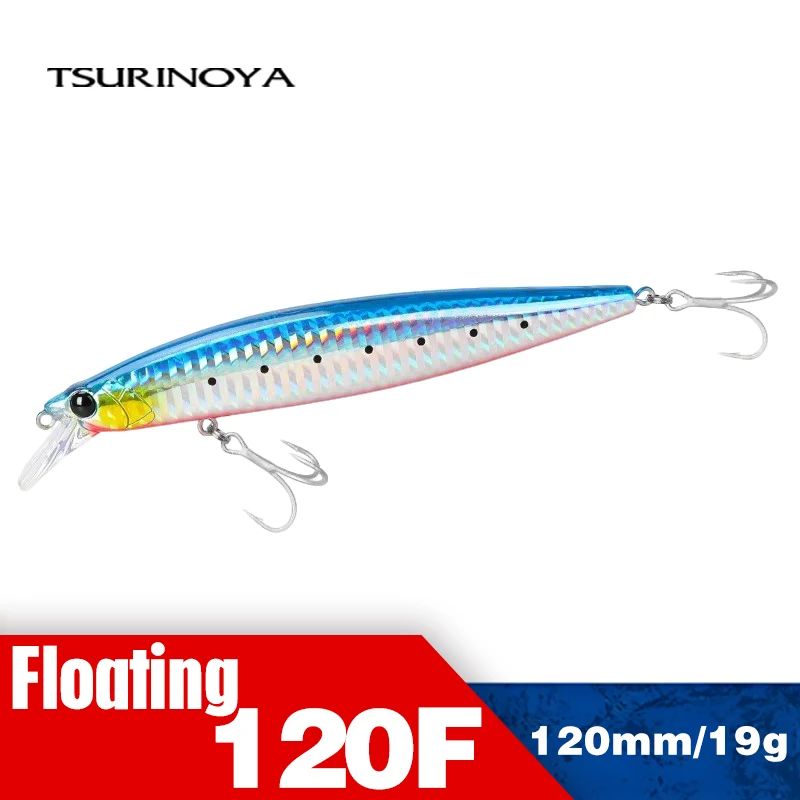 TSURINOYA STINGER 120F Señuelo Flotante 120mm 19g Agua Salada - imagen 2