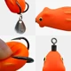 ShareShark Mini Mouse Leiwa señuelo con brillantina y doble anzuelo - imagen 5