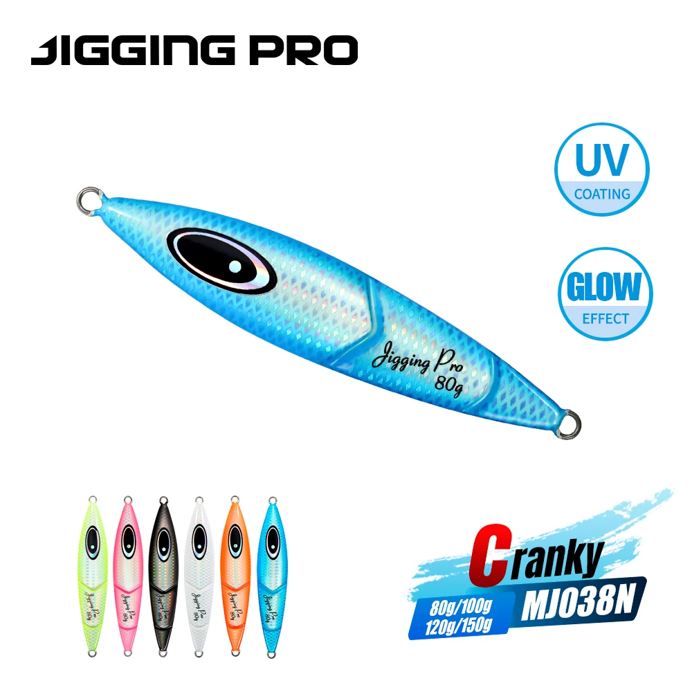 Señuelo Jigging Pro Cranky Metal – Peso lento para mar 80-150g - imagen 2