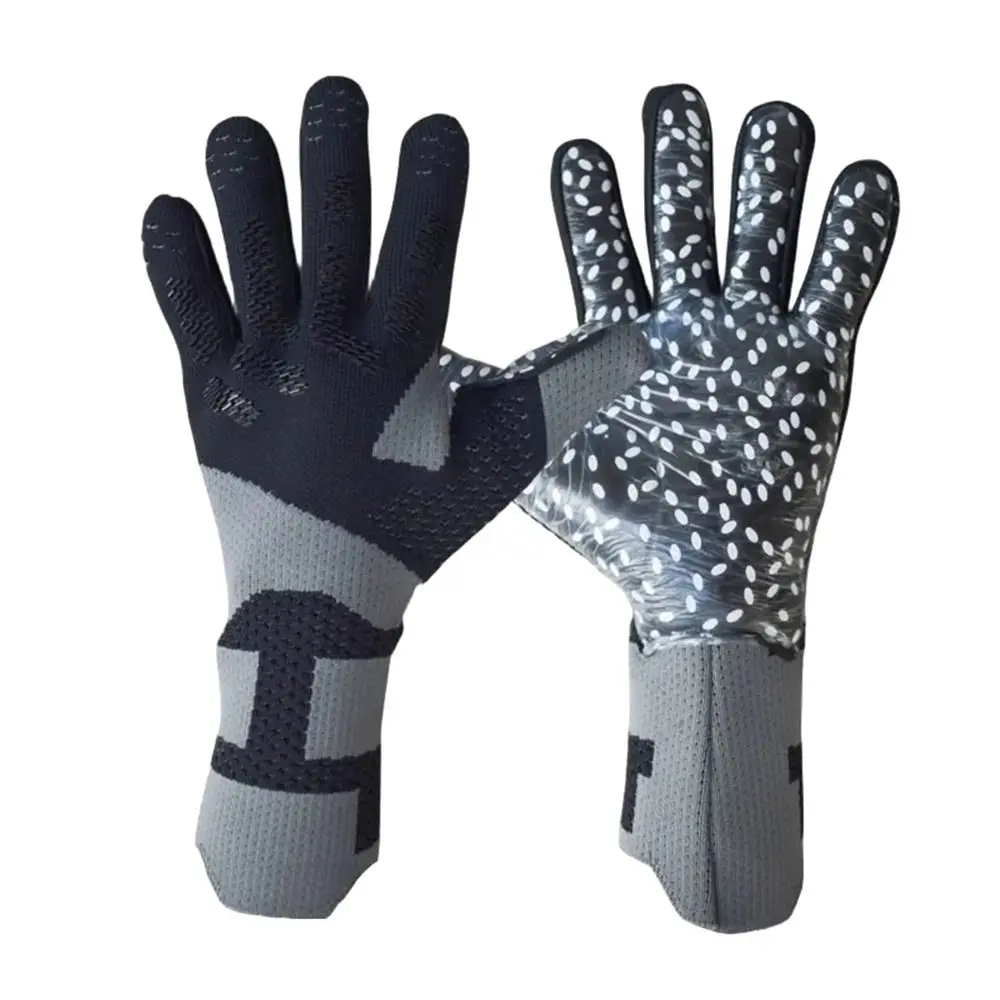 Guantes en uso