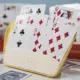 Soporte de cartas de póker manos libres portátil de plástico