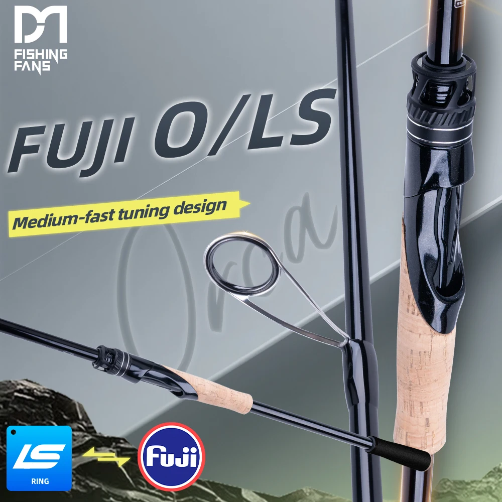 Caña spinning FISHINGFANS guías FUJI LS vástago largo multisección - imagen 5