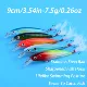 Minnow Wobbler con anzuelos de plumas Crankbait Swimbait - imagen 2