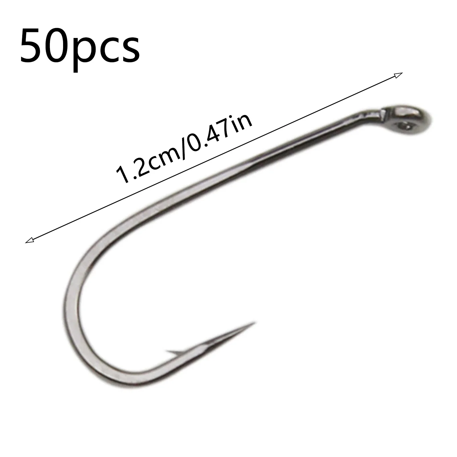 Anzuelos de pesca de acero con alto carbono y púas afiladas - imagen 5
