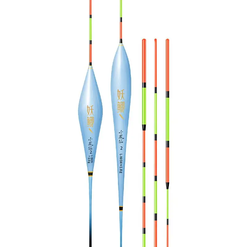 Flotador Crucian sensibilidad con luz de resorte – punta transparente - imagen 4