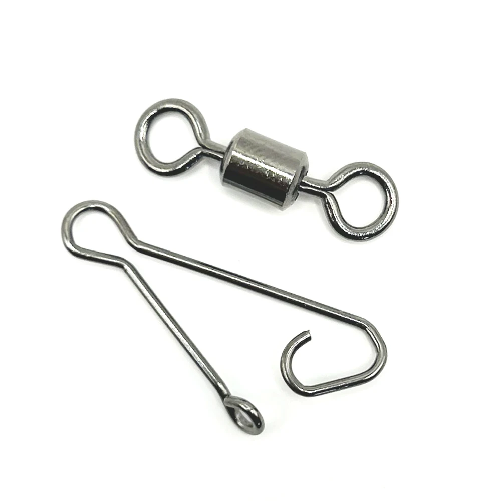 Giratorios de barril con broche de latón para pesca en agua salada - imagen 3