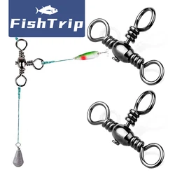 Giratorio Barrel FishTrip en T – Línea Cruzada para Aparejo