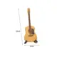 Caja de almacenamiento con forma guitarra para púas acústicas y soporte - imagen 5