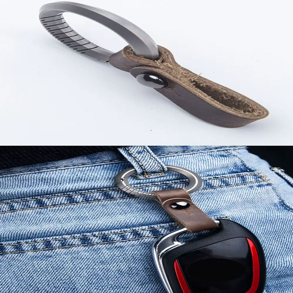 Llavero de pesca ultraligero con hebilla – Ideal para pescadores - imagen 4