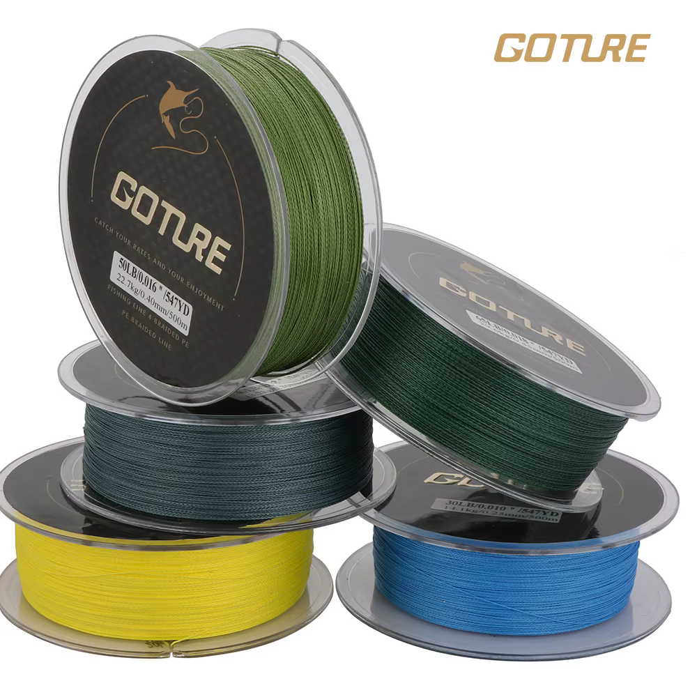 Goture línea PE trenzada multicolor resistente a la abrasión - imagen 5