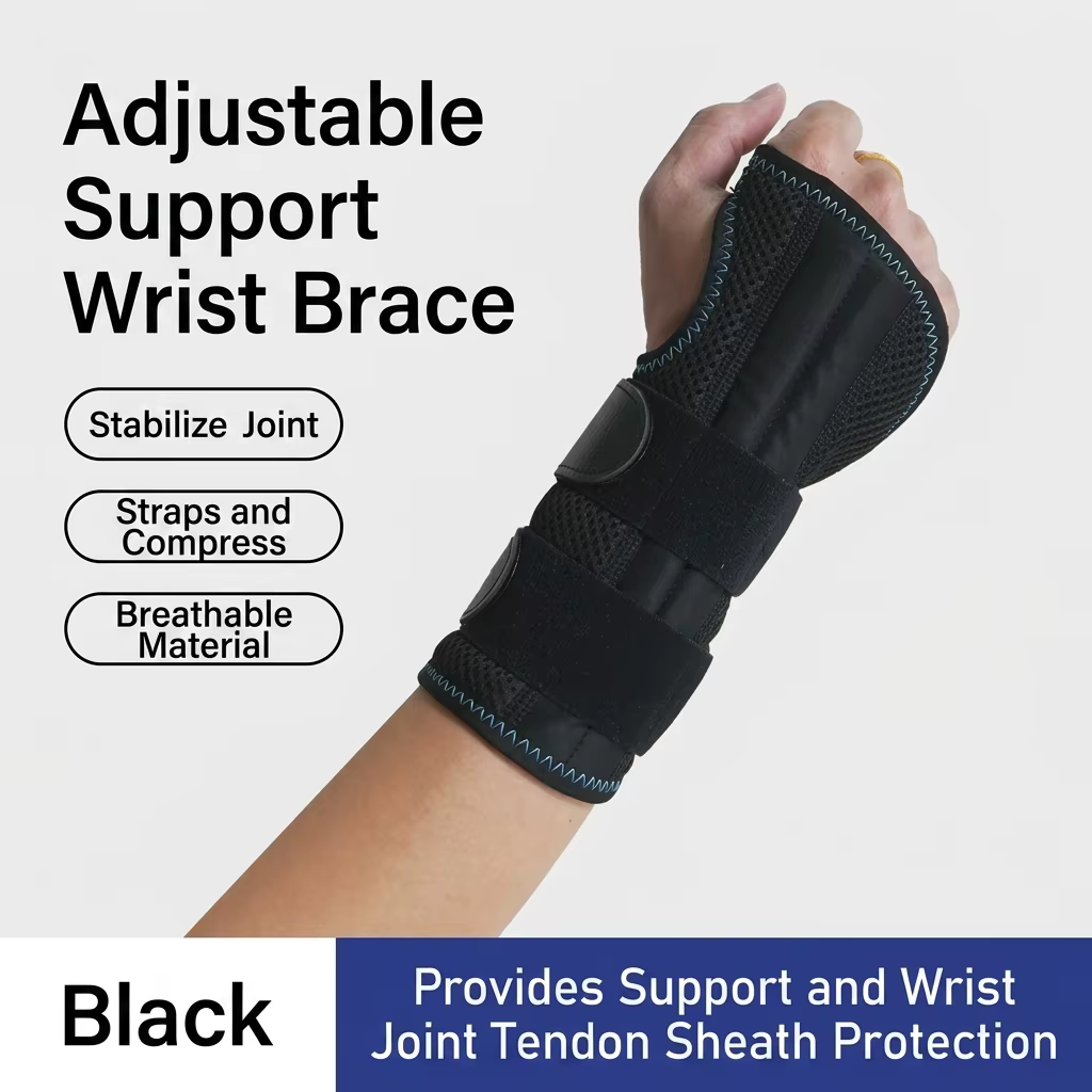 Soporte de Muñeca Transpirable y Ajustable – Alivio Túnel Carpiano, Tendinitis y Artritis - imagen 2
