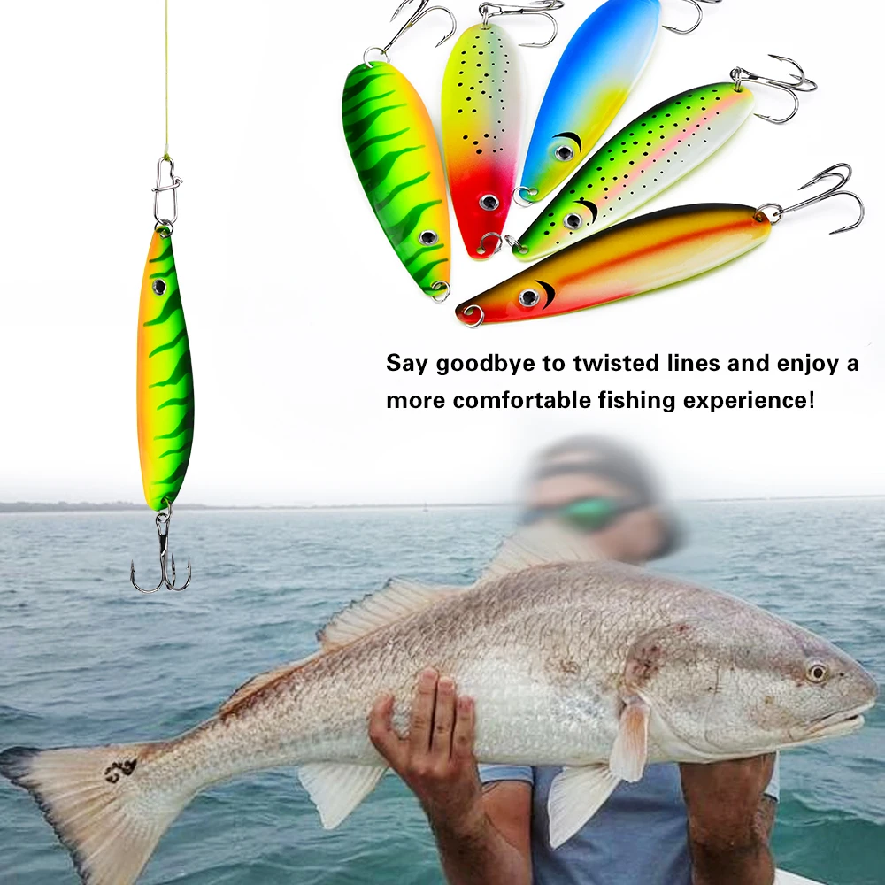 Spoon con lentejuelas - Señuelo brillante para pesca - imagen 5
