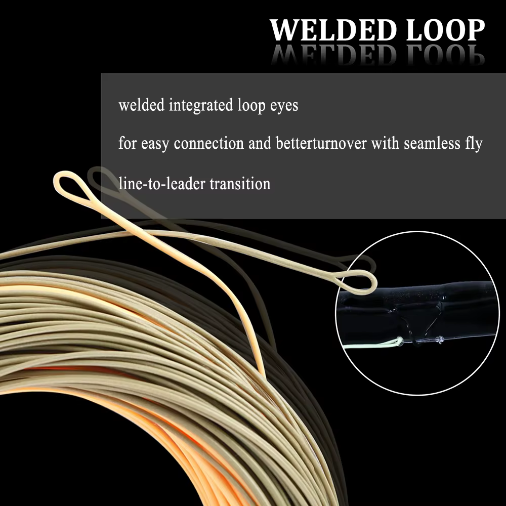Wifreo Línea de Mosca Flotante Bucles Soldados Melocotón Camuflaje - imagen 4