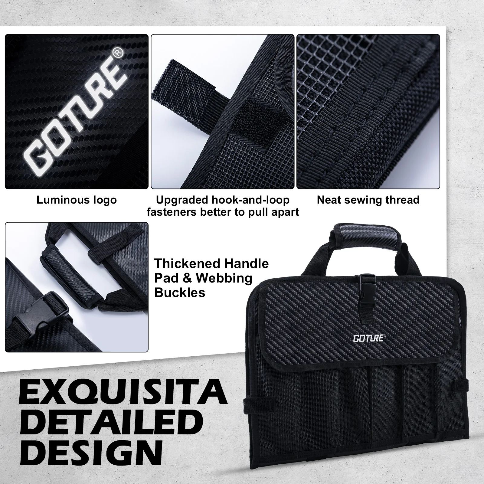 Bolsa para señuelos de plomo Goture – portátil para pesca en barco - imagen 3