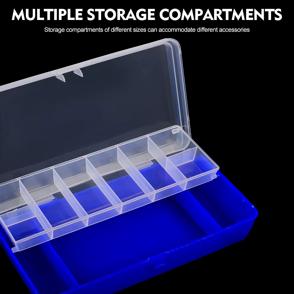 Proberos Caja de Pesca de Doble Capa para Señuelos y Accesorios - imagen 3
