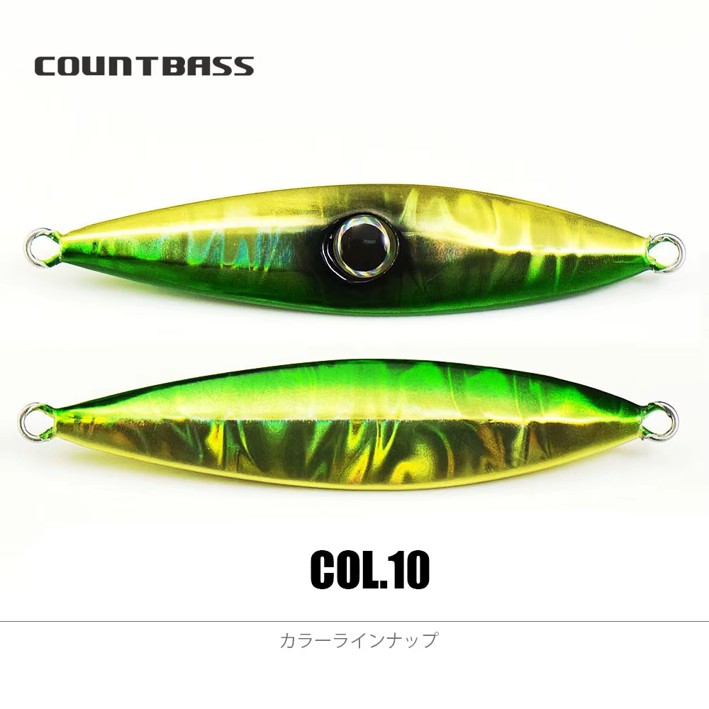 Señuelos de Jigging COUNTBASS estilo japonés en metal fino - imagen 3