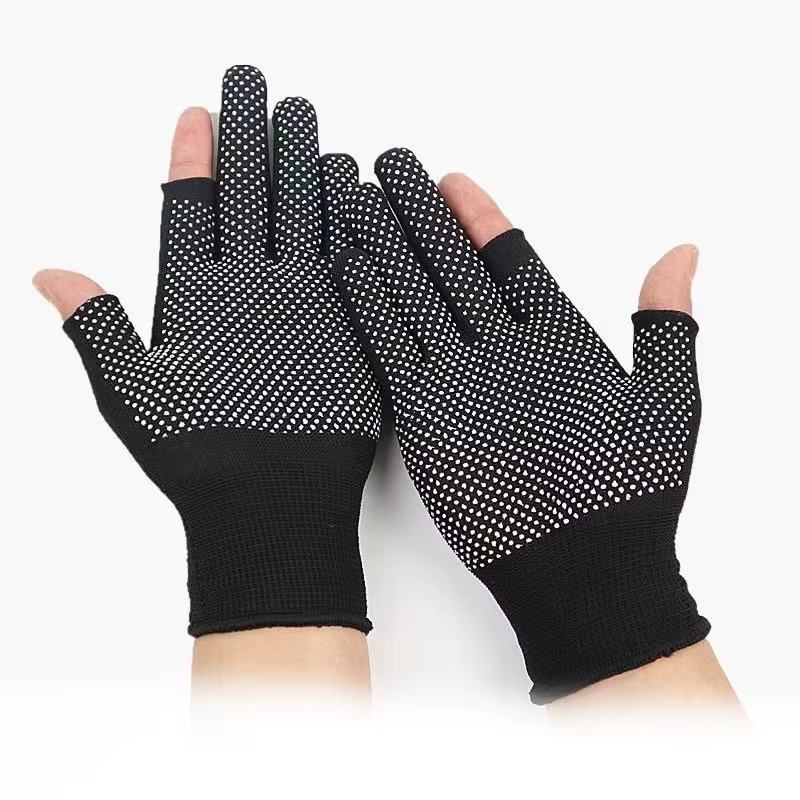 DNDYUJU Guantes de Pesca Antideslizantes Nailon Transpirables – Dos Dedos - imagen 5