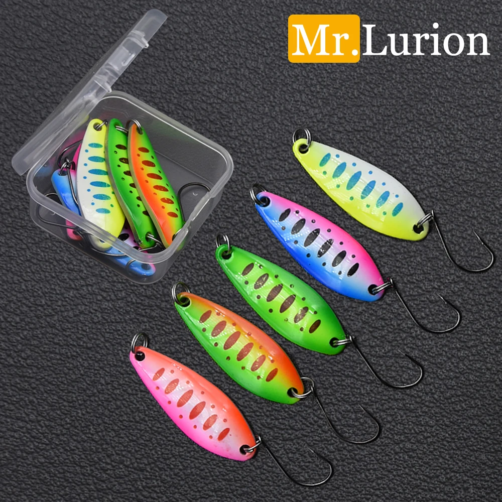Señuelo Cuchara Jig MrLurion de agua salada para trucha y lucio - imagen 5