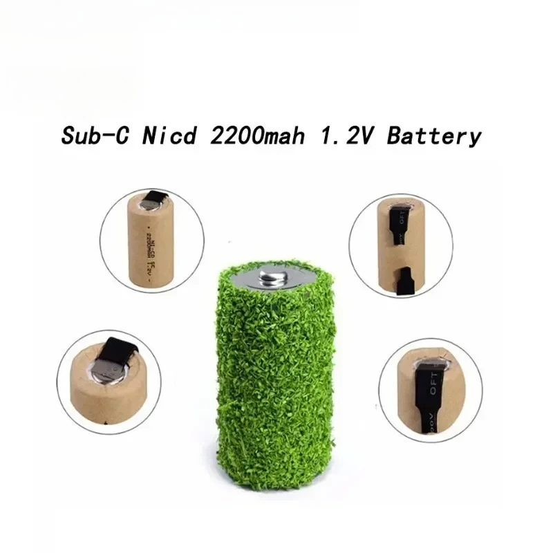 Destornillador taladro eléctrico con batería SC 1,2V NiCd 2200mAh