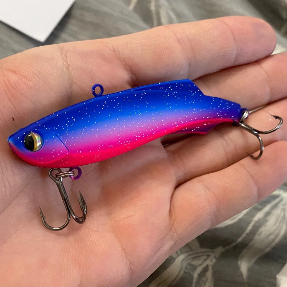 Walk Fish VIB SL: Señuelos Giratorios Rattina y Vibra para Invierno