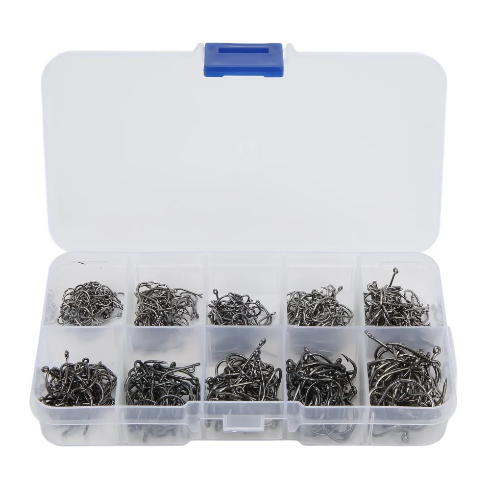 Anzuelos con púas de acero al carbono para carpa - imagen 3