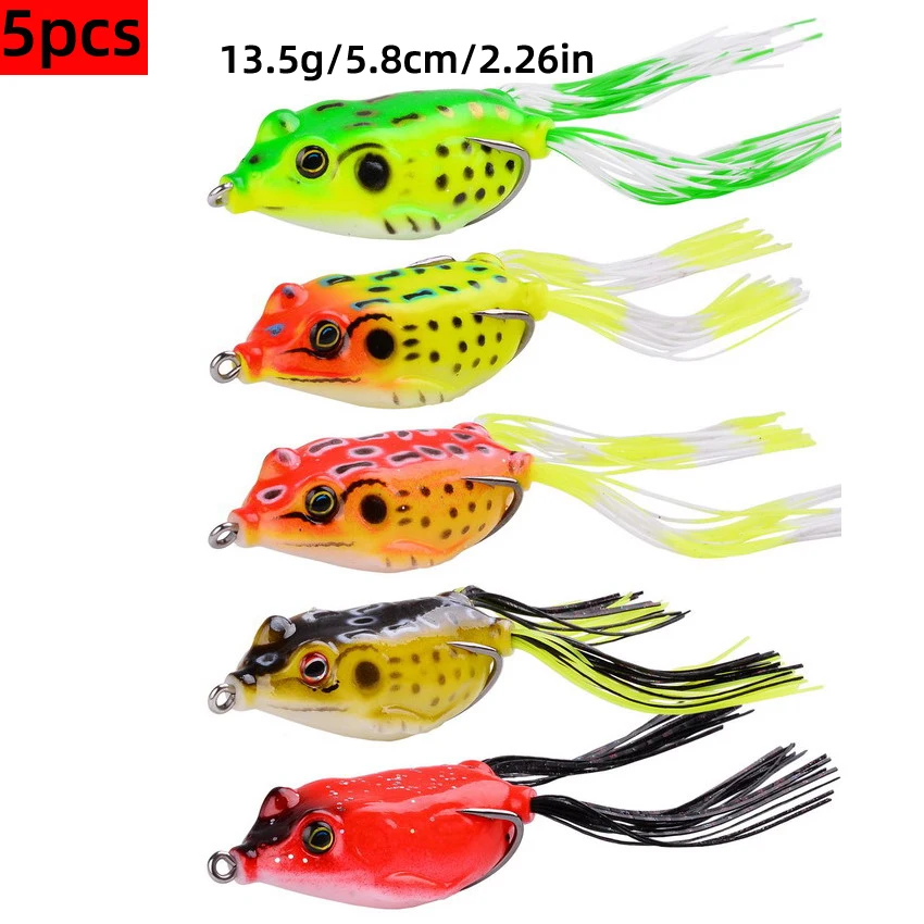 Kit de señuelos Lucio: ranas, pececillos, cucharas y vinilos