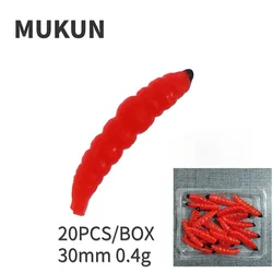 Mukun Vinilos 30mm para Lubina – Cebo Artificial de Silicona