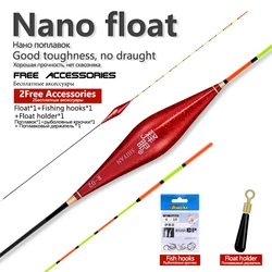 Flotador de pesca en agua dulce con boya y anzuelos – Kit completo