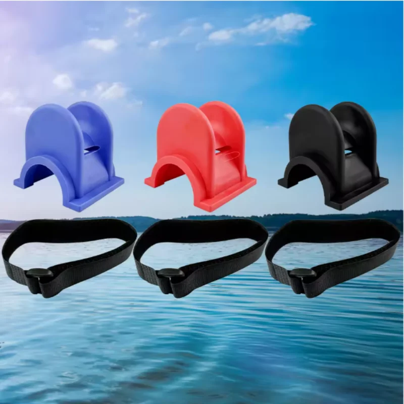 Soporte U portátil para caña de pescar TPE alimentador pesca