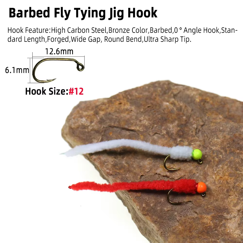 Jig Head Wifreo Cabeza de cuentas ranurada – Ninfa para trucha - imagen 4