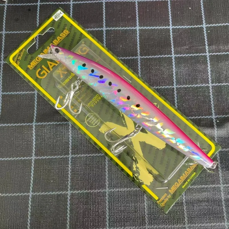MEGAIMABASS Imaluya cebo flotante rodante vibrante para lubina - imagen 3