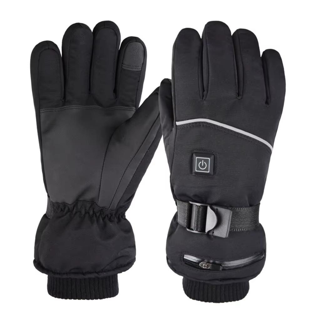 Guantes calefactables impermeables con táctil para pesca de invierno - imagen 5