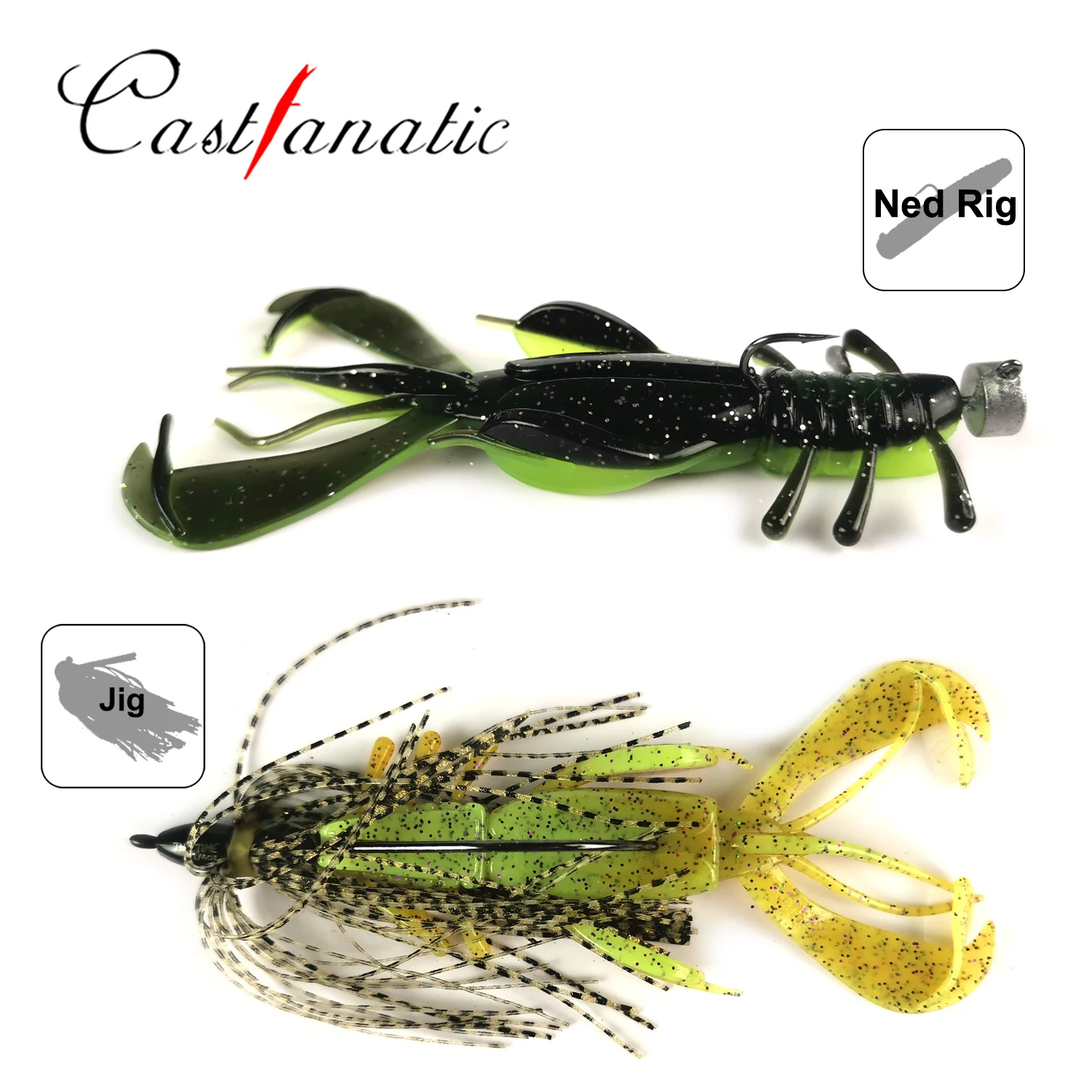Castfanic Monarch Cray – Señuelo flotante cangrejo para black bass - imagen 4