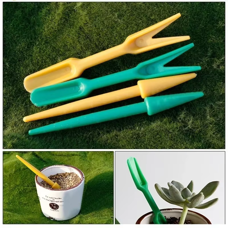 Trasplantador Manual Multifuncional para Plántulas – Herramienta Jardinería - imagen 5