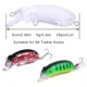 Señuelos Minnow sin pintar Free Fisher Wobbler duros para lubina - imagen 5