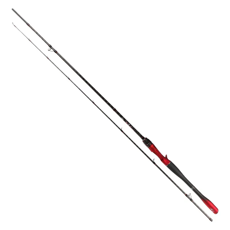 Caña spinning carbono ZZ116 BENDY Fuji mango rojo acción rápida - imagen 2