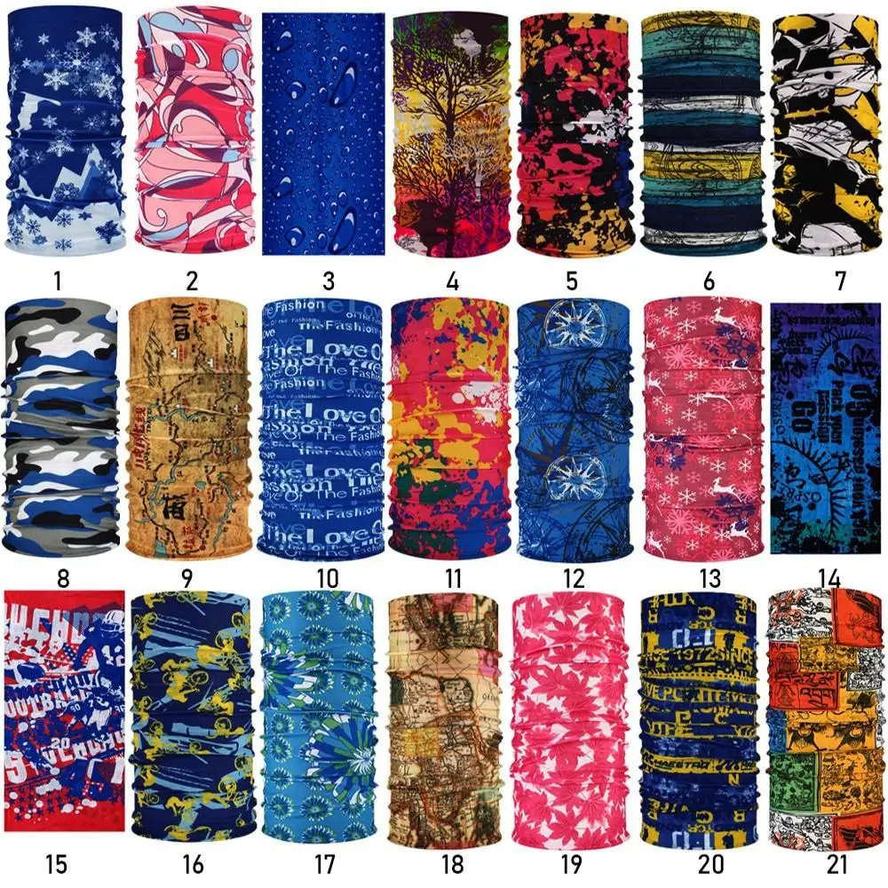 Pañuelo mágico estampado multiusos
