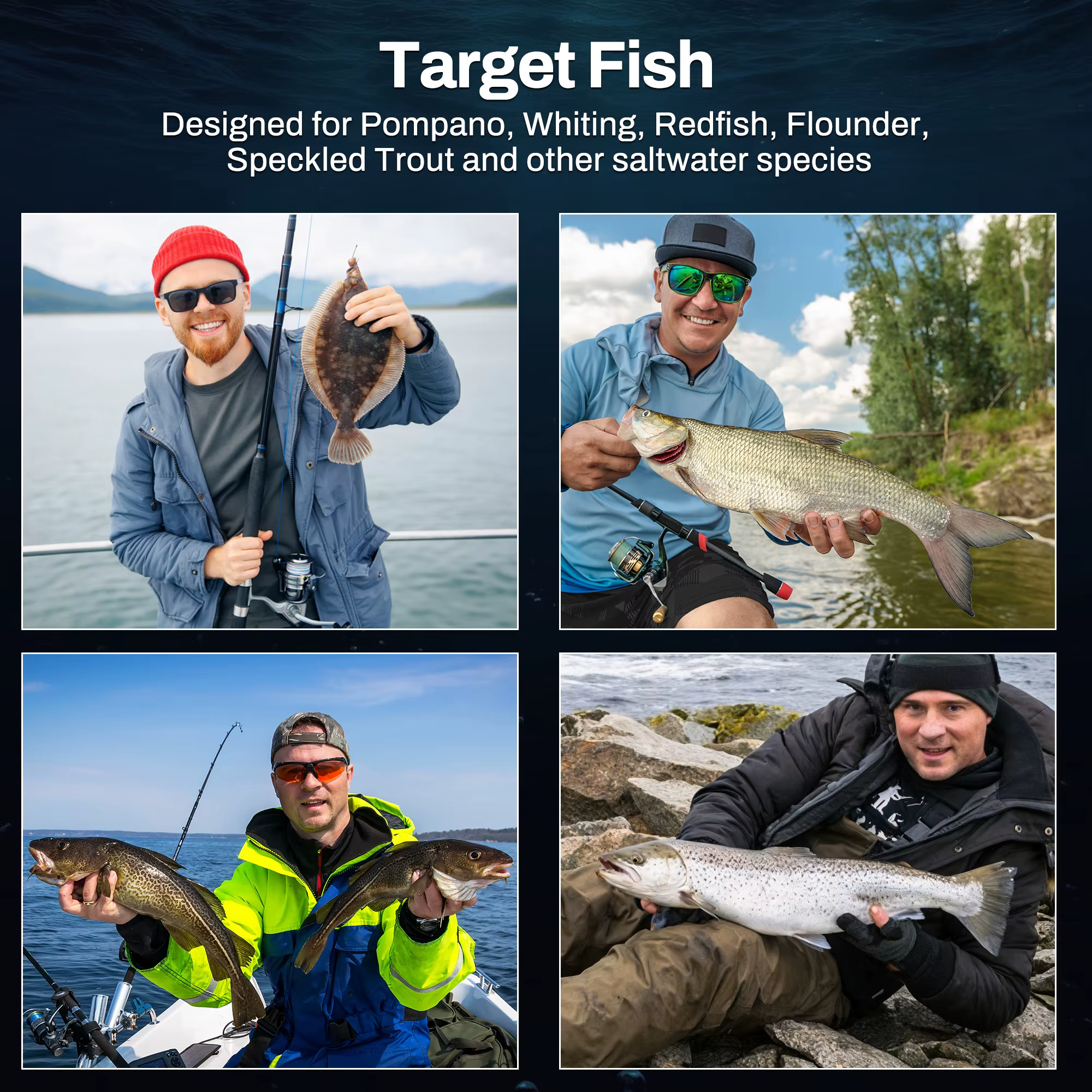 Pack de 5 jigs 9KM listos para usar