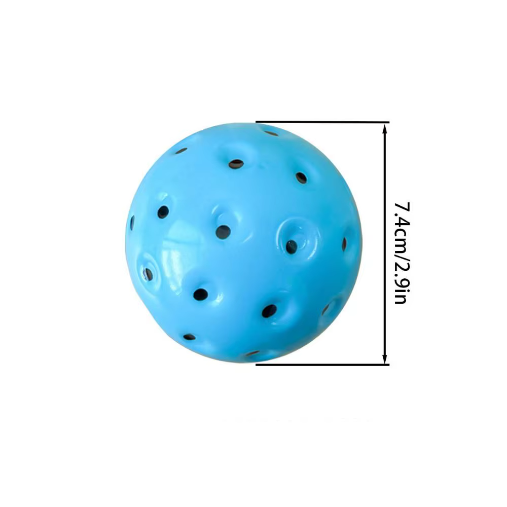 Pelotas Pickleball Silenciosas Training – 74 mm Foam PU Rebote Preciso Interior/Exterior - imagen 2
