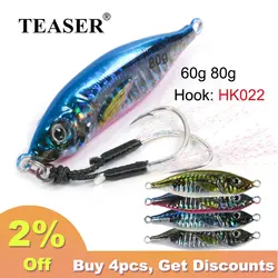 Teaser-3D Little Jack VIB Jig Metal lento para lubina y atún