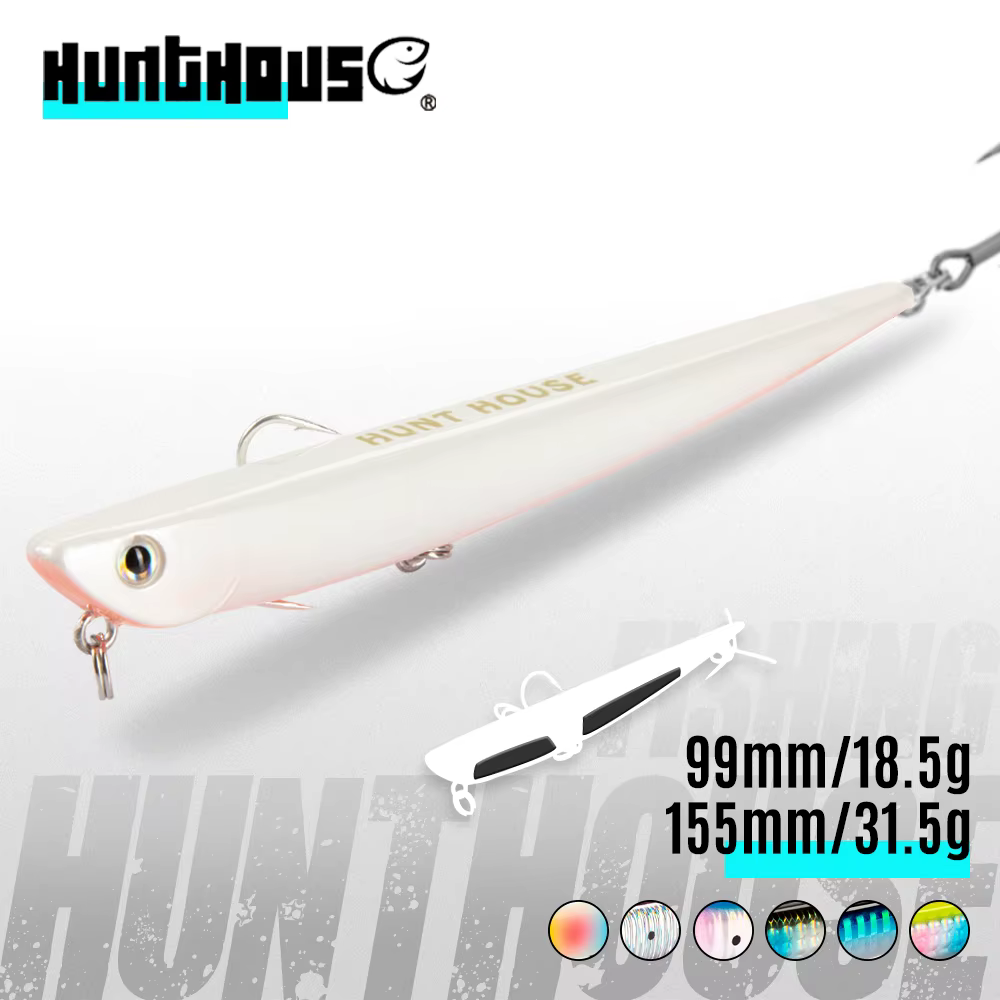 Hunthouse Bay RUF Manic Wobbler 155mm – Señuelo hundido para lubina