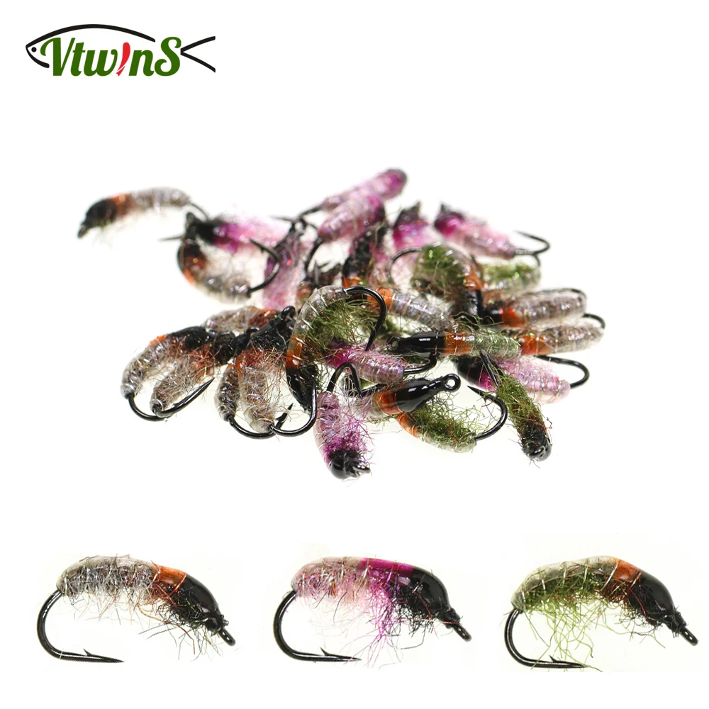 Ninfa checa en tonos oliva y gris