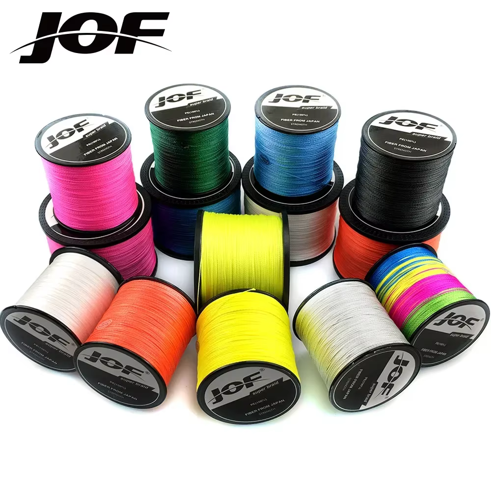 JOF Trenzada PE multifilamento 4 hebras 10-120LB