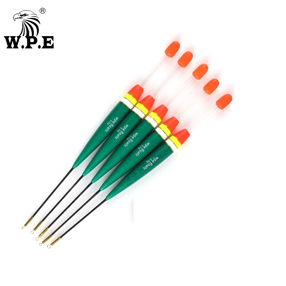 Flotador W.P.E para Carpa – Boya vertical estable de abeto
