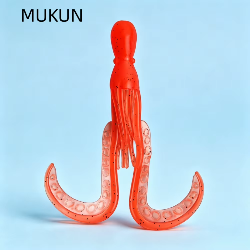 MUKUN Señuelo de pulpo luminoso para pesca de calamar - imagen 4