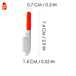 Barra de Pesca LED Luminosa Impermeable – Alerta Mordida y Accesorios