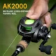 Carrete Baitcasting con rodamientos metálicos y marco de aluminio - imagen 5