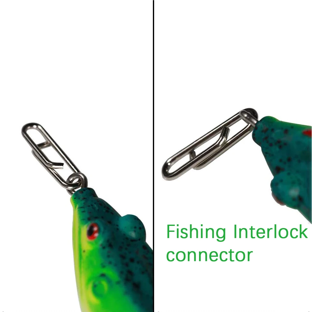 Anillas giratorias DNDYUJU – Acero inoxidable para pesca - imagen 4